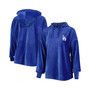 Women's Royal Los Angeles Dodgers End Line Pullover Hoodie