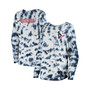 Women's Navy Houston Texans Tie-Dye Long Sleeve T-shirt