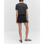 Women's Low Rise Denim Mini Skirt