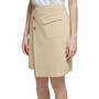 Women's Asymmetric Button-Front Skirt