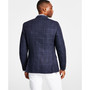 Men's Slim-Fit Windowpane Sport Coat, Created for Macy's