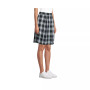 School Uniform Women's Plaid Pleated Skort Top of Knee