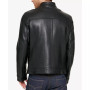 Men's Leather Moto Jacket