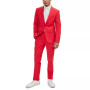 Men's Modern Single Breasted, 2-Piece Suit Set