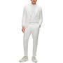 Men's Slim-Fit Jacket in Linen with Peak Lapels