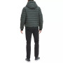 Men's Quilted Hooded Bomber Jacket