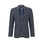 Men's Regular-Fit Jacket in Micro-Patterned Cloth