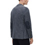 Men's Regular-Fit Jacket in Micro-Patterned Cloth