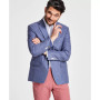Men's Wool Classic-Fit Ultraflex Stretch Check Blazer
