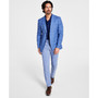 Men's Blue Check Modern-Fit Sport Coat
