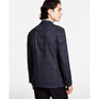 Men's Slim-Fit Knit Plaid Sport Coat, Created for Macy's
