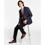 Men's Slim-Fit Knit Plaid Sport Coat, Created for Macy's