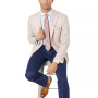 Slim Fit Patterned Linen Sportcoats