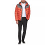 Men's Chevron Quilted Hooded Puffer Jacket, Created for Macy's