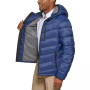 Men's Chevron Quilted Hooded Puffer Jacket, Created for Macy's