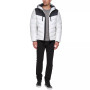 Men's Chevron Quilted Hooded Puffer Jacket, Created for Macy's