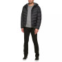 Men's Chevron Quilted Hooded Puffer Jacket, Created for Macy's
