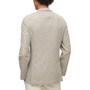 Men's Regular-Fit Micro-Patterned Cloth Jacket