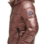 Men's Pearlized Performance Hooded Puffer Coat