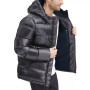 Men's Pearlized Performance Hooded Puffer Coat