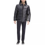 Men's Pearlized Performance Hooded Puffer Coat