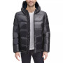 Men's Pearlized Performance Hooded Puffer Coat