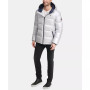 Men's Pearlized Performance Hooded Puffer Coat