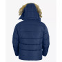 Men's Heavy Tech Puffer Jacket with Hood