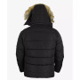Men's Heavy Tech Puffer Jacket with Hood