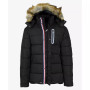 Men's Heavy Tech Puffer Jacket with Hood