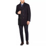 Luke Wool-Blend Classic-Fit Peacoat