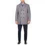 Luke Wool-Blend Classic-Fit Peacoat
