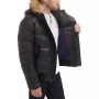 Men's Quilted Snorkel Bomber Jacket