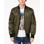 Men's Bomber Jacket with Removable Hooded Inset