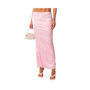Women's Brandi Back Slitted Satin Maxi Skirt