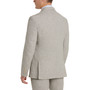 Men's Slim-Fit Tan Houndstooth Suit Jacket