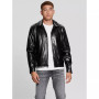 Men's District Faux Leather Zip-Up Jacket