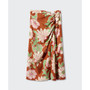 Women's Knot Printed Skirt