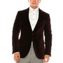 Men's Modern Italian Velvet Kennedy Blazer