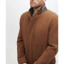 Men's Wool Plush Car Coat