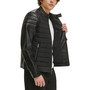 Mixed Media Quilted Racer Men's Jacket, Created for Macy's