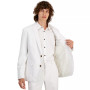Men's Slim-Fit Stretch Linen Blend Suit Jacket, Created for Macy's
