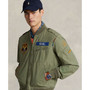 Men's Peace Love Polo Jacket