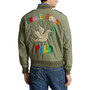Men's Peace Love Polo Jacket