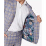 Men's Classic-Fit Patterned Suit Jacket