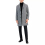 Men's Migor Slim-Fit Melange Wool Overcoat
