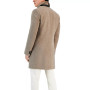 Men's Migor Slim-Fit Melange Wool Overcoat