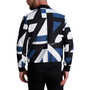 Karl Lagerfeld Men's Color Block Bomber Jacket