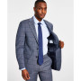 Men's Slim-Fit Wool Stretch Suit Jacket