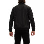 Men's Modern Pinstriped Cargo Jacket